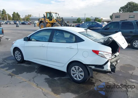 2017 Hyundai Accent Se from USA, damaged, VIN KMHCT4AE4HU286361